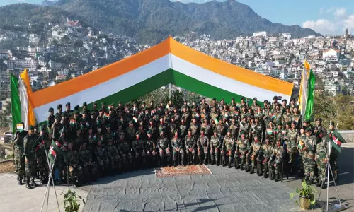 असम Rifles ने 77वां गणतंत्र दिवस धूमधाम से मनाया