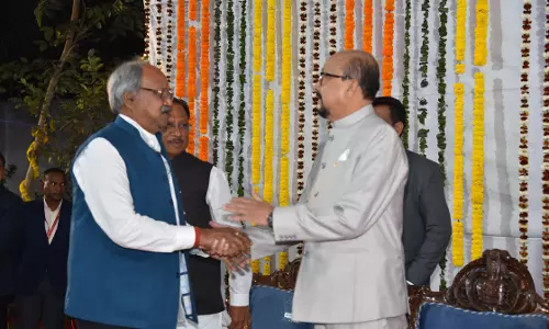 गणतंत्र दिवस के अवसर पर लोक भवन में हुआ स्वागत समारोह, शामिल हुए बृजमोहन अग्रवाल