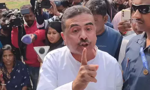 शुभेंदु ने नंदीग्राम में झंडे, माइक्रोफ़ोन और CCTV लगाने के बारे में बताया शुभेंदु ने नंदीग्राम में झंडे, माइक्रोफ़ोन और CCTV लगाने के बारे में बताया