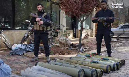 Syria: लेबनान भेजी जा रही हथियारों की खेप पकड़ी गई Syria: लेबनान भेजी जा रही हथियारों की खेप पकड़ी गई
