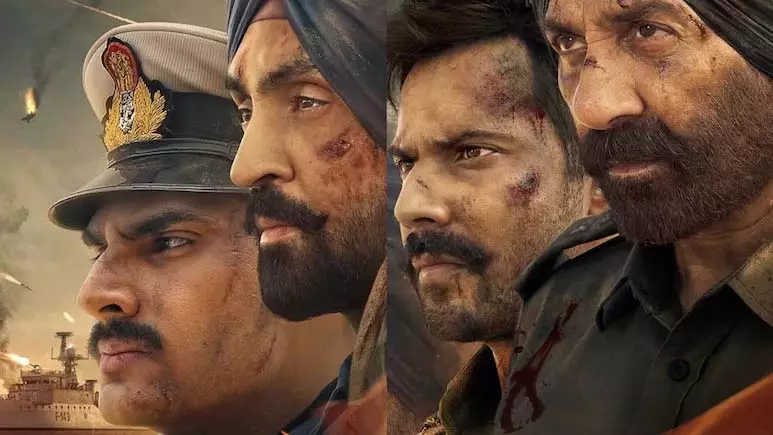 बॉर्डर 2 ने 100 करोड़ पार कर रचा इतिहास, ओपनिंग वीकेंड कलेक्शन में दंगल, धुरंधर और सिकंदर को भी पीछे छोड़ा बॉर्डर 2 ने 100 करोड़ पार कर रचा इतिहास, ओपनिंग वीकेंड कलेक्शन में दंगल, धुरंधर और सिकंदर को भी पीछे छोड़ा