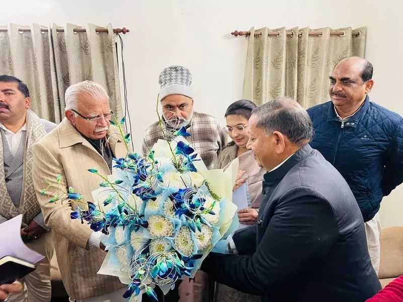 पंजाब-हरियाणा के मुख्यमंत्रियों की बैठक से पहले खट्टर को SYL मुद्दे पर समाधान की उम्मीद पंजाब-हरियाणा के मुख्यमंत्रियों की बैठक से पहले खट्टर को SYL मुद्दे पर समाधान की उम्मीद