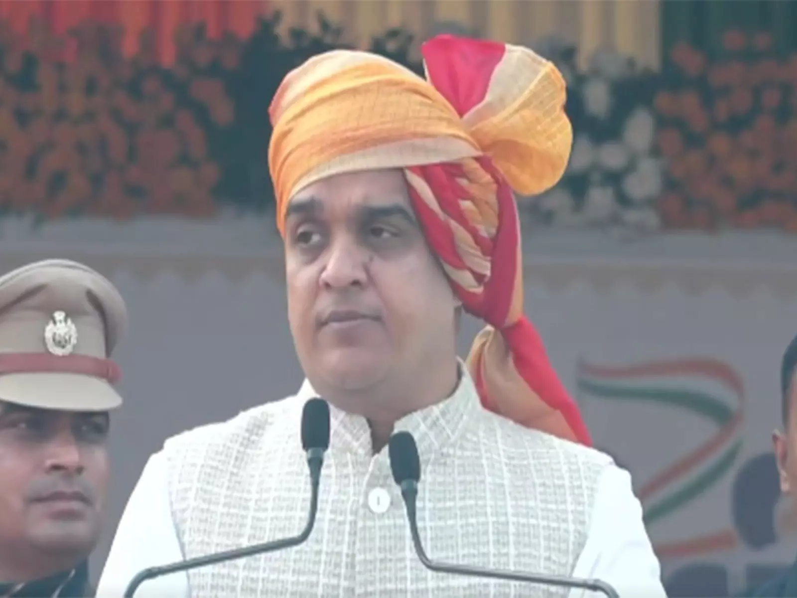 Gujarat के उपमुख्यमंत्री हर्ष संघवी ने गणतंत्र दिवस की शुभकामनाएं दीं Gujarat के उपमुख्यमंत्री हर्ष संघवी ने गणतंत्र दिवस की शुभकामनाएं दीं