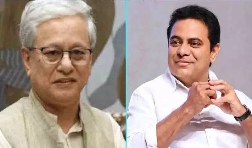 केटीआर के नेतृत्व में BRS टीम कल राज्यपाल से मिलेगी केटीआर के नेतृत्व में BRS टीम कल राज्यपाल से मिलेगी