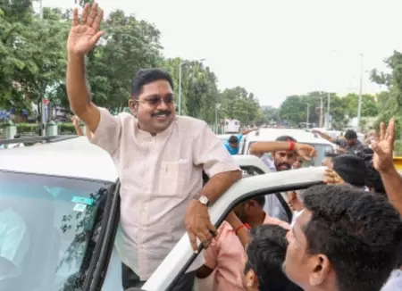 दिनाकरन ने भविष्य के चुनाव लड़ने से किया इनकार, डीएमके और विजय की आलोचना की दिनाकरन ने भविष्य के चुनाव लड़ने से किया इनकार, डीएमके और विजय की आलोचना की