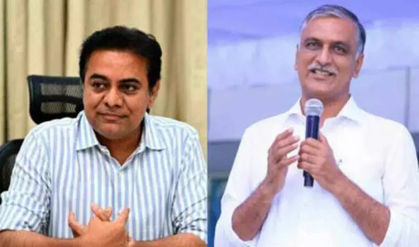 KTR, हरीश राव ने संतोष कुमार को एसआईटी नोटिस की निंदा, इसे राजनीतिक ड्रामा बताया KTR, हरीश राव ने संतोष कुमार को एसआईटी नोटिस की निंदा, इसे राजनीतिक ड्रामा बताया