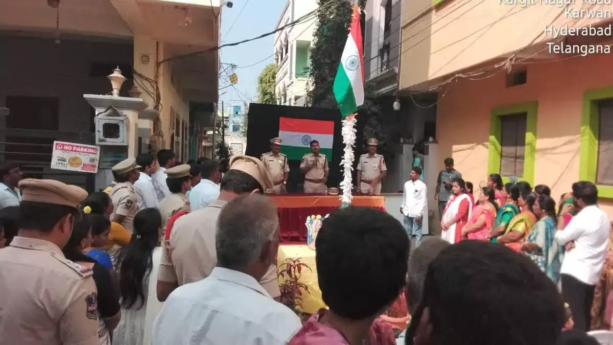 Hyderabad: गणतंत्र दिवस पर कारगिल नगर में 12 नए CCTV कैमरे लगे