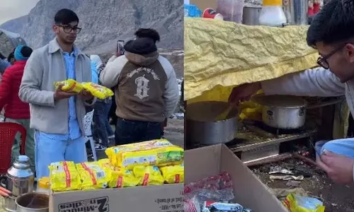 मैगी वाला चर्चा में, 21 हजार कमा रहा प्रतिदिन मैगी वाला चर्चा में, 21 हजार कमा रहा प्रतिदिन