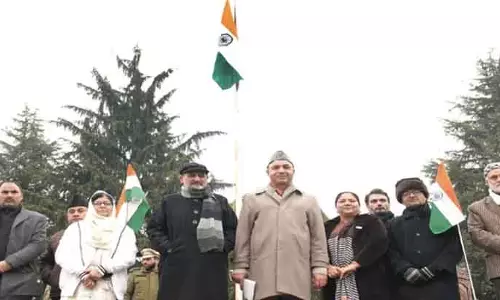 SKUAST-K ने देशभक्ति के जोश के साथ गणतंत्र दिवस मनाया SKUAST-K ने देशभक्ति के जोश के साथ गणतंत्र दिवस मनाया