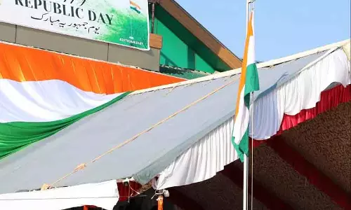 Jammu -Kashmir रेजिडेंट कमीशन में जोश के साथ गणतंत्र दिवस मनाया गया