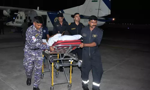 भारतीय तटरक्षक बल ने बचाई 55 साल के मरीज की जान, अगाती द्वीप से किया रेस्क्यू