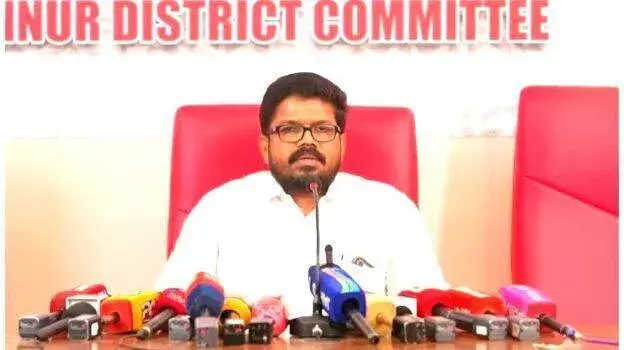 kerala: पार्टी समर्थकों को समझाया जाएगा, जुटाई गई रकम पर चुप्पी: केके रागेश kerala: पार्टी समर्थकों को समझाया जाएगा, जुटाई गई रकम पर चुप्पी: केके रागेश