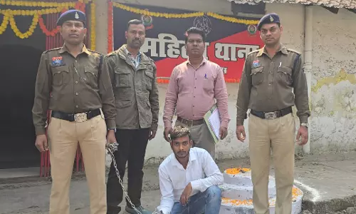 चाकू दिखाकर स्कूली छात्रा का अपहरण कर छेड़छाड़, पुलिस की त्वरित कार्रवाई से आरोपी अरेस्ट