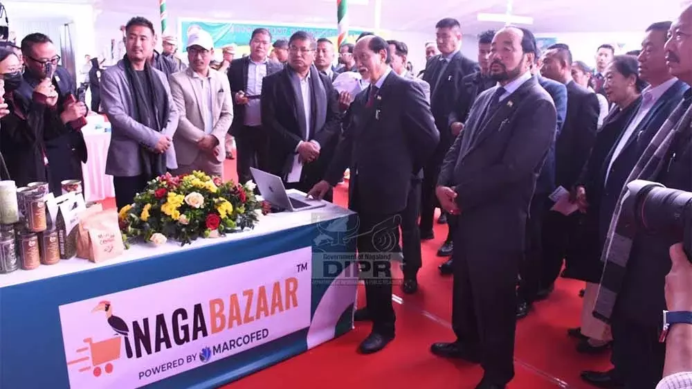 Nagaland : सीएम ने मार्कोफेड ई-कॉमर्स प्लेटफॉर्म लॉन्च किया
