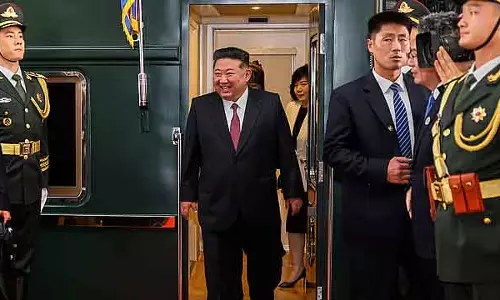 North Korea ने जापान सागर में मिसाइल परीक्षण किया North Korea ने जापान सागर में मिसाइल परीक्षण किया