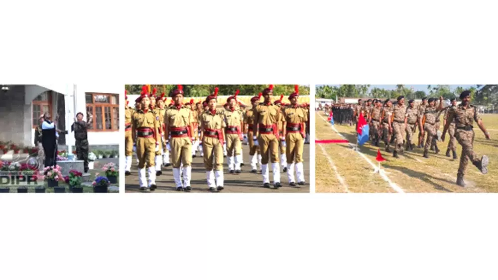 Nagaland : लोक भवन, संस्थानों और संगठनों ने 77वां गणतंत्र दिवस मनाया