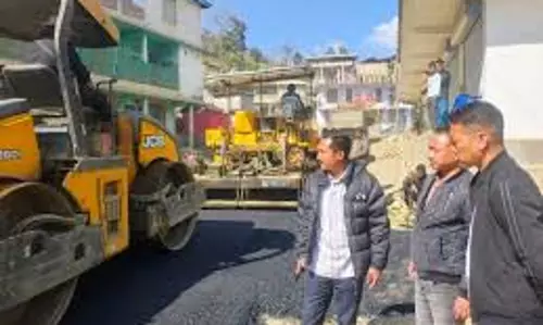 Nagaland : RSZ ने त्सेमिन्यु सर्कुलर रोड पर क्वालिटी काम के लिए अपील की