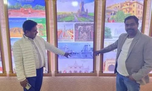 Farrukhabad: कम्पिल जैन मंदिर हुआ लखनऊ आर्ट गैलरी का हिस्सा Farrukhabad: कम्पिल जैन मंदिर हुआ लखनऊ आर्ट गैलरी का हिस्सा