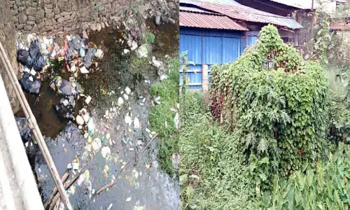 Chittaripuzha में कोविलकडावु कचरा डंप बन गया है