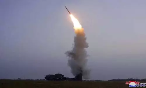 US-South Korea के बीच तनाव के बीच उत्तर कोरिया ने जापान सागर में बैलिस्टिक मिसाइलें दागीं US-South Korea के बीच तनाव के बीच उत्तर कोरिया ने जापान सागर में बैलिस्टिक मिसाइलें दागीं