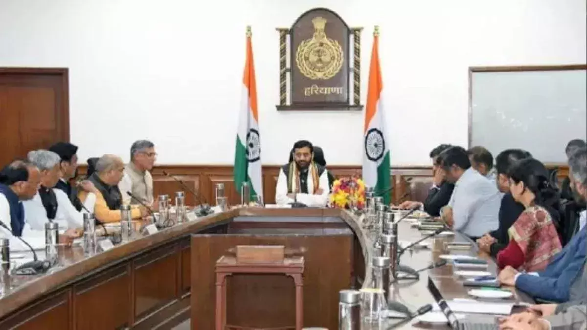 Chandigarh: कैबिनेट बैठक में नीति और योजना पर फोकस Chandigarh: कैबिनेट बैठक में नीति और योजना पर फोकस
