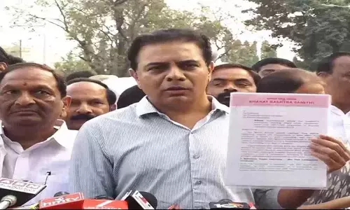 KTR का आरोप है कि सोलर पावर स्कैम में सिर्फ तेलंगाना में 7 करोड़ रुपये खर्च किए गए