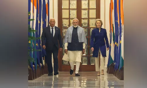 भारत-EU के बीच 13 अहम समझौते, व्यापार से लेकर सुरक्षा तक सहयोग बढ़ेगा भारत-EU के बीच 13 अहम समझौते, व्यापार से लेकर सुरक्षा तक सहयोग बढ़ेगा