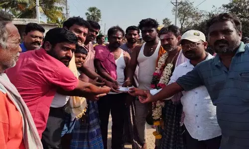 Velugappalli में मृतक के परिवार को वित्तीय सहायता