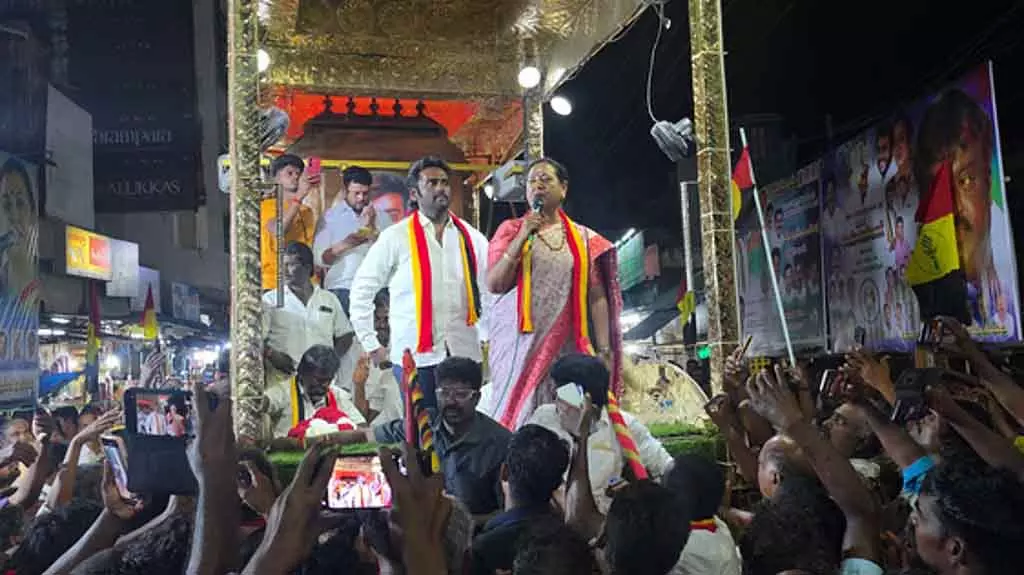 गठबंधन पर अच्छा फैसला जल्द: Premalatha Vijayakanth गठबंधन पर अच्छा फैसला जल्द: Premalatha Vijayakanth