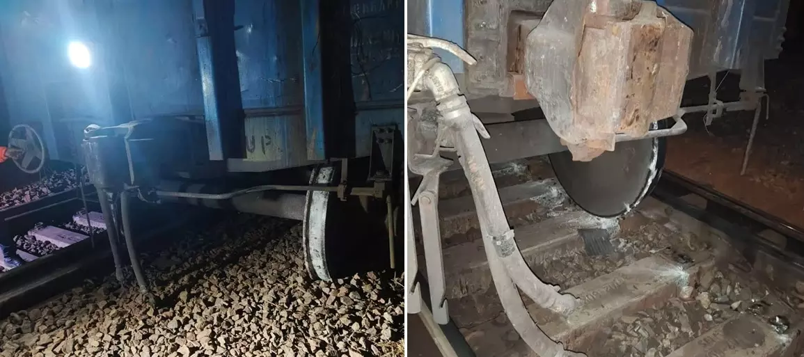 किरंदुल से निकली मालगाड़ी दुर्घटनाग्रस्त किरंदुल से निकली मालगाड़ी दुर्घटनाग्रस्त