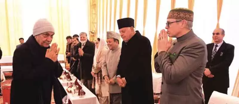 सीएम की मैराथन में भागीदारी ने Kashmir को सुरक्षित बताया: एलजी सीएम की मैराथन में भागीदारी ने Kashmir को सुरक्षित बताया: एलजी