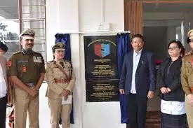 Nagaland: जैकब झिमोमी ने निउलैंड में नए डीसीपी ऑफिस कॉम्प्लेक्स का उद्घाटन किया Nagaland: जैकब झिमोमी ने निउलैंड में नए डीसीपी ऑफिस कॉम्प्लेक्स का उद्घाटन किया