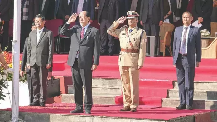 Nagaland: रियो ने विकास और शांति के लिए अपनी प्रतिबद्धता दोहराई Nagaland: रियो ने विकास और शांति के लिए अपनी प्रतिबद्धता दोहराई