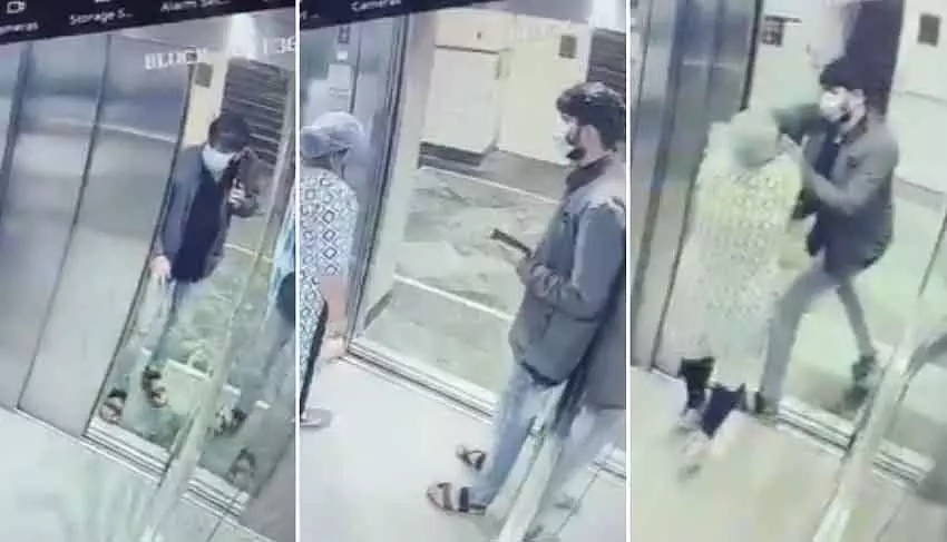 AIIMS भोपाल की लिफ्ट के अंदर नकाबपोश आदमी ने महिला का मंगलसूत्र छीना AIIMS भोपाल की लिफ्ट के अंदर नकाबपोश आदमी ने महिला का मंगलसूत्र छीना