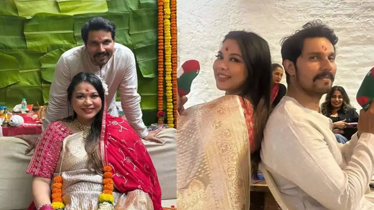 होने वाले माता-पिता रणदीप हुड्डा और लिन लैशराम ने एक इंटीमेट Baby Shower होस्ट किया होने वाले माता-पिता रणदीप हुड्डा और लिन लैशराम ने एक इंटीमेट Baby Shower होस्ट किया
