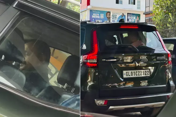 Kerala के पुलिसकर्मी पुलिस स्टेशन के बाहर कार में शराब पीते पकड़े गए Kerala के पुलिसकर्मी पुलिस स्टेशन के बाहर कार में शराब पीते पकड़े गए