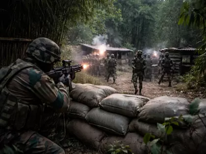 Arunachal के चांगलांग में असम राइफल्स और विद्रोहियों के बीच भीषण मुठभेड़ Arunachal के चांगलांग में असम राइफल्स और विद्रोहियों के बीच भीषण मुठभेड़