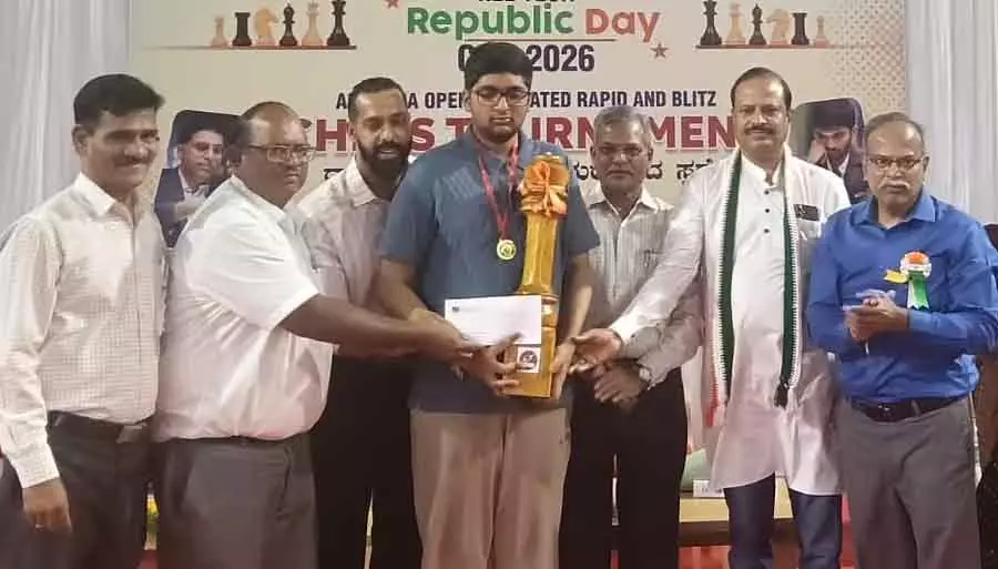 Chess : गोवा के मंदार प्रदीप लाड को पुरस्कार Chess : गोवा के मंदार प्रदीप लाड को पुरस्कार