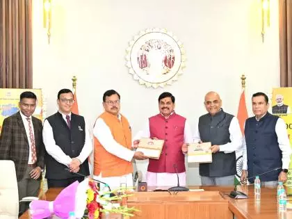 CM यादव के हस्ताक्षर के साथ भोपाल में 4,000 मेगावाट बिजली सप्लाई एग्रीमेंट CM यादव के हस्ताक्षर के साथ भोपाल में 4,000 मेगावाट बिजली सप्लाई एग्रीमेंट