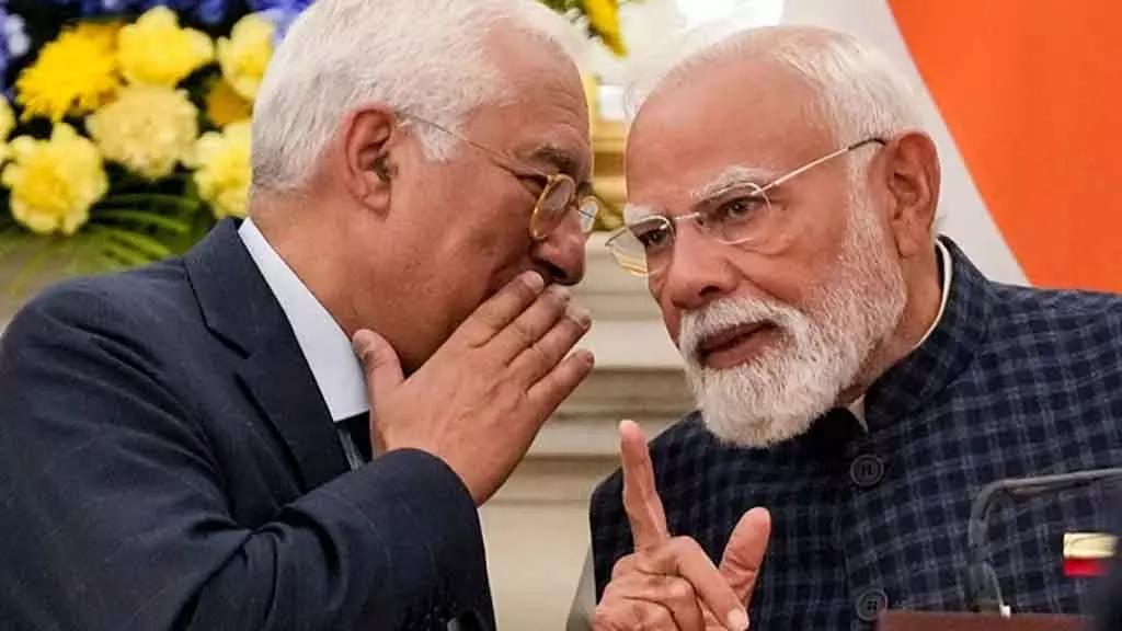 India ने यूरोपीय संघ के 96% सामानों पर टैरिफ कम किया India ने यूरोपीय संघ के 96% सामानों पर टैरिफ कम किया