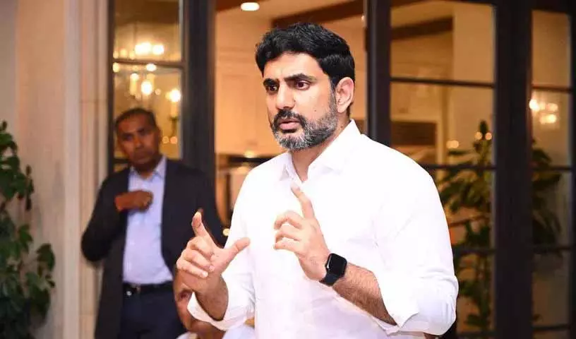 Nara Lokesh ने युवगलम पदयात्रा के 3 साल पूरे होने पर इसे निर्णायक राजनीतिक यात्रा बताया Nara Lokesh ने युवगलम पदयात्रा के 3 साल पूरे होने पर इसे निर्णायक राजनीतिक यात्रा बताया