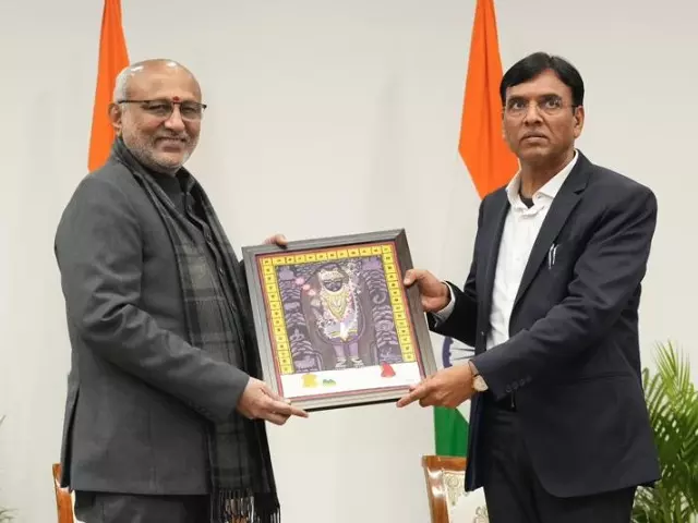 उपराष्ट्रपति निवास में विकसित भारत की ओर युवाओं की पहल उपराष्ट्रपति निवास में विकसित भारत की ओर युवाओं की पहल
