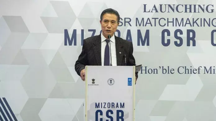 Mizoram के सीएम लालदुहोमा ने राज्य में CSR इन्वेस्टर्स को बुलाया
