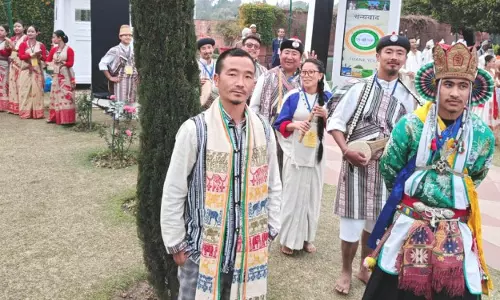 Sikkim: राष्ट्रपति भवन के ‘एट होम’ समारोह में सिक्किम के किसान को मिला विशेष सम्मान Sikkim: राष्ट्रपति भवन के ‘एट होम’ समारोह में सिक्किम के किसान को मिला विशेष सम्मान