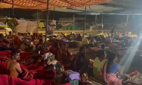2 महिला रसोइयों की मौत, तुता धरना स्थल में मातम के बीच प्रदर्शन जारी