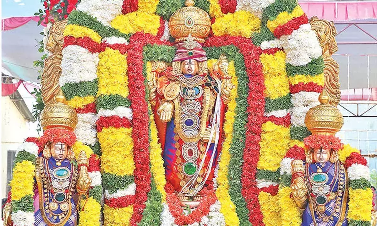 Andhra: कल्याण वेंकटेश्वर स्वामी ब्रह्मोत्सव 8 से 16 फरवरी तक Andhra: कल्याण वेंकटेश्वर स्वामी ब्रह्मोत्सव 8 से 16 फरवरी तक