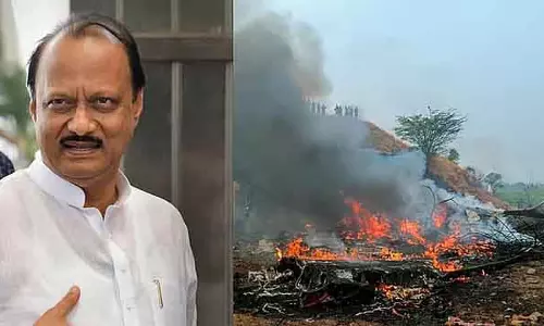 Maharashtra के बारामती में विमान हादसा: डीसीएम अजित पवार समेत छह की मौत Maharashtra के बारामती में विमान हादसा: डीसीएम अजित पवार समेत छह की मौत