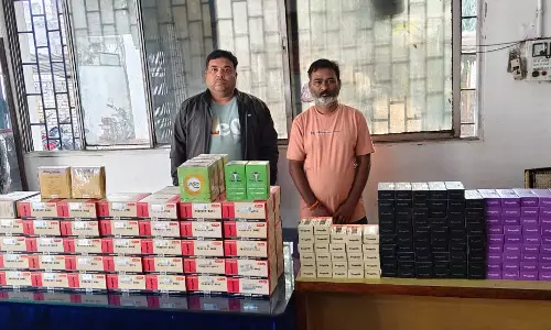 रायपुर में गोगो पेपर और हुक्का सामान के अवैध नेटवर्क का भंडाफोड़