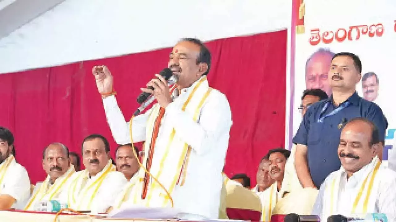 एटाला राजेंदर ने GHMC वार्ड परिसीमन की आलोचना की