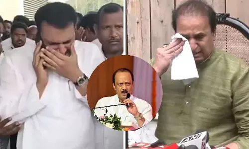 Ajit Pawar नहीं रहे: युगेंद्र पवार, अनिल देशमुख कैमरे पर रो पड़े
